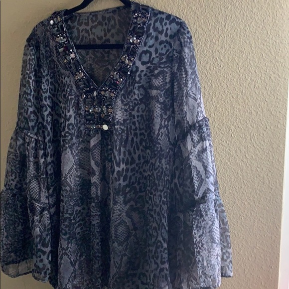 Beautiful snake prints top size L Fariy - Picture 5 of 9